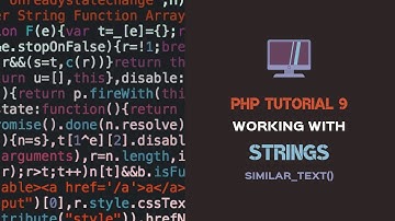 PHP STRINGS TUTORIAL #9 🐘 similar_text — Calculate similarity between 2 strings