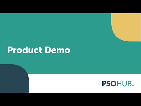 PSOHUB Product Demo