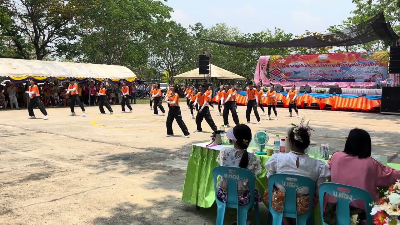 รางวัลชนะเลิศ การประกวดแอโรบิกแดนซ์ / บ้านหนองเขื่อน ม.3 ต.หนองสระปลา อ.หนองหาน จ.อุดรธานี 2567