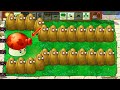 99 Fume-Shroom Tall Nut vs 999 Gargantuar - Plants vs Zombies