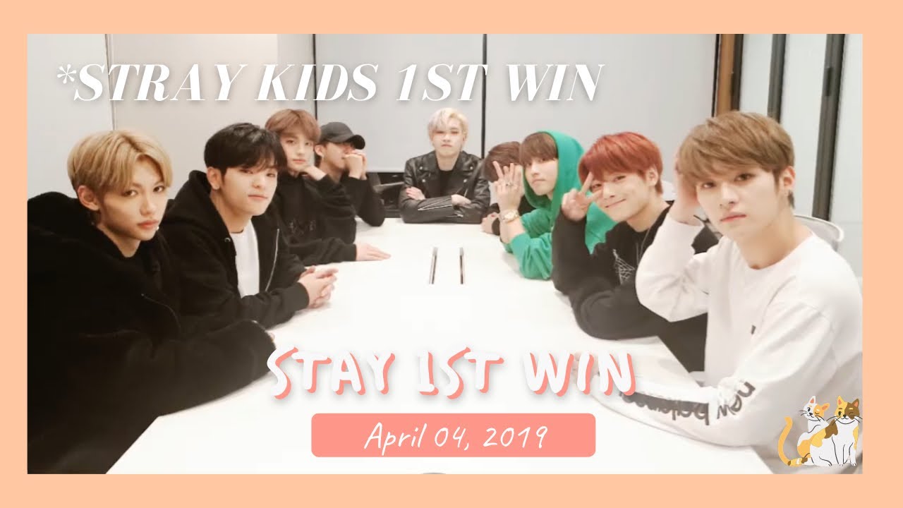 Older Stray Kids Live] 190404 STAY 1st Win (Stray Kids 1st Win