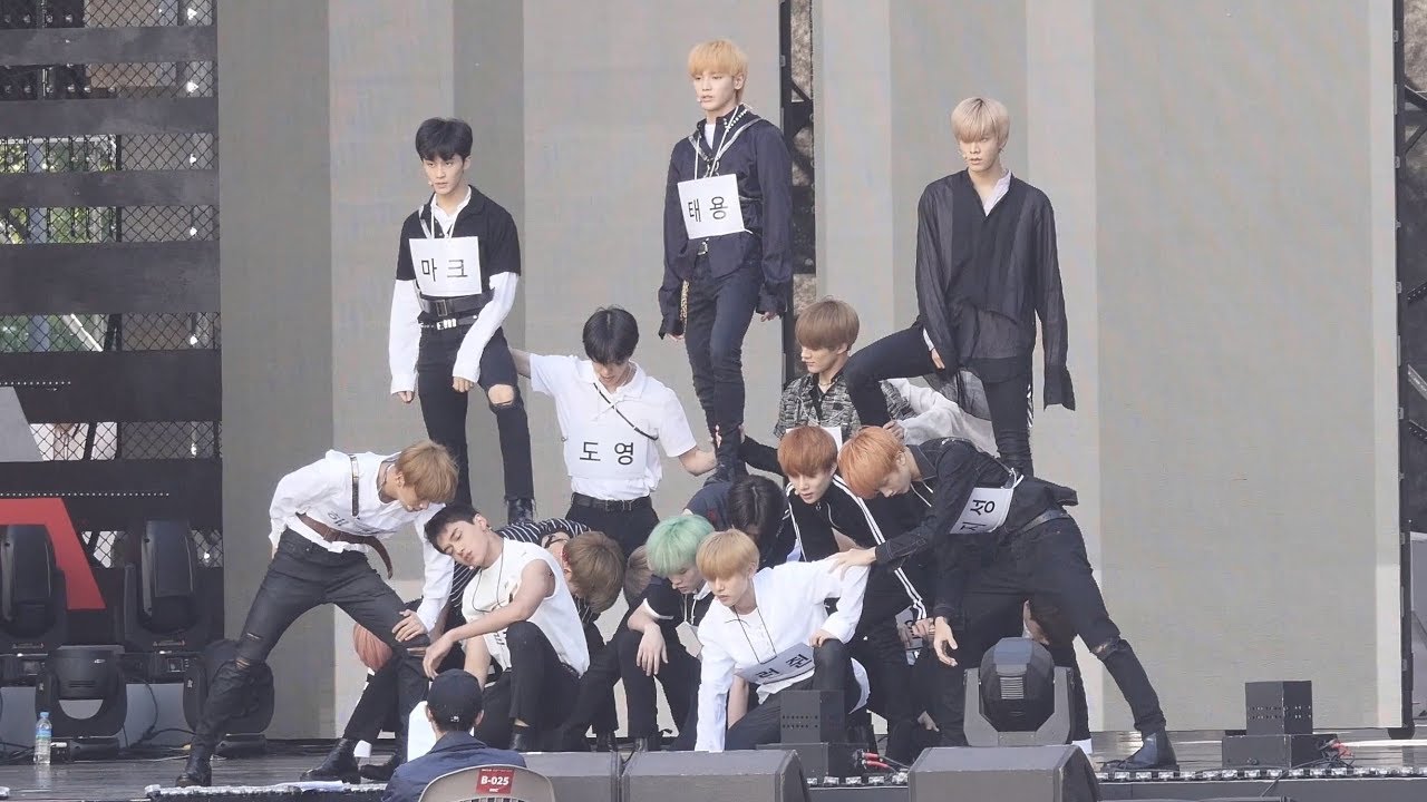 180908 엔시티2018 NCT 2018 Black on Black 리허설 Rehearsal 4K 직캠 @ DMC 페스티벌 코리아 뮤직 웨이브 by Spinel