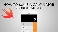 How To Make A Calculator App In Xcode 8 (Swift 3.0) - Part 1/2 