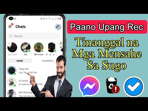 Paano Mabawi ang Tinanggal na Mga Mensahe sa Messenger 2024 (Bagong Paraan)