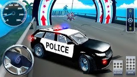 ✅DEADLY RACE Speed Car Bumps Challenge - Driver Police Car 3D Simulator 2022 - Android GamePlay