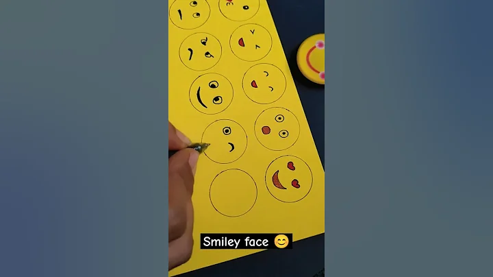 Smiley face drawing/ smiley drawing #smiley #easy #drawingtutorial #howtodraw #quickdrawing #shorts
