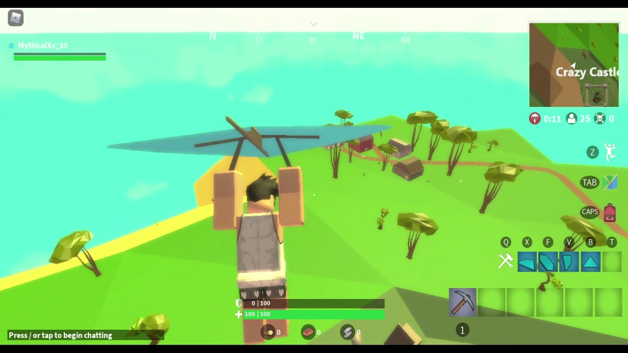 Roblox- Island Royale gameplay episode 1