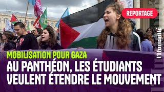 Mobilisation étudiante au Panthéon : « Laisser un génocide se dérouler est une position politique »