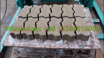 QT4-18 automatic hydraulic concrete cement interlocking paving block making machine for pavers ghana
