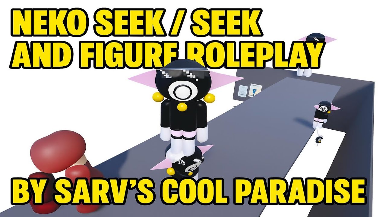Miniatura video per Neko Seek / Roleplay di Seek e Figure di Sarv&#039;s Cool Paradise | Gameplay Roblox (senza commenti)