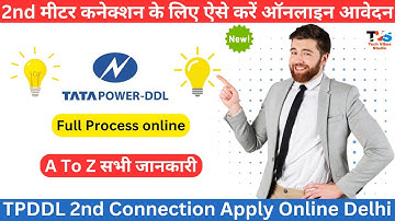 How To Apply Tata Power New Connection | TPDDL New Connection | TPDDL New Connection Apply Online