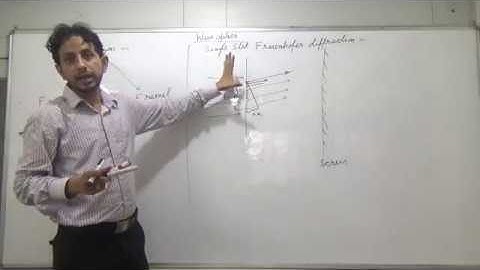 IIT JEE Physics 30 Wave Optics 14 Diffraction || by Abhishek Kumar Physics