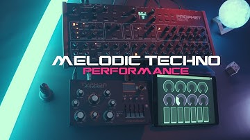 Dreadbox Typhon, Prophet Rev 2 - Melodic Techno Performance