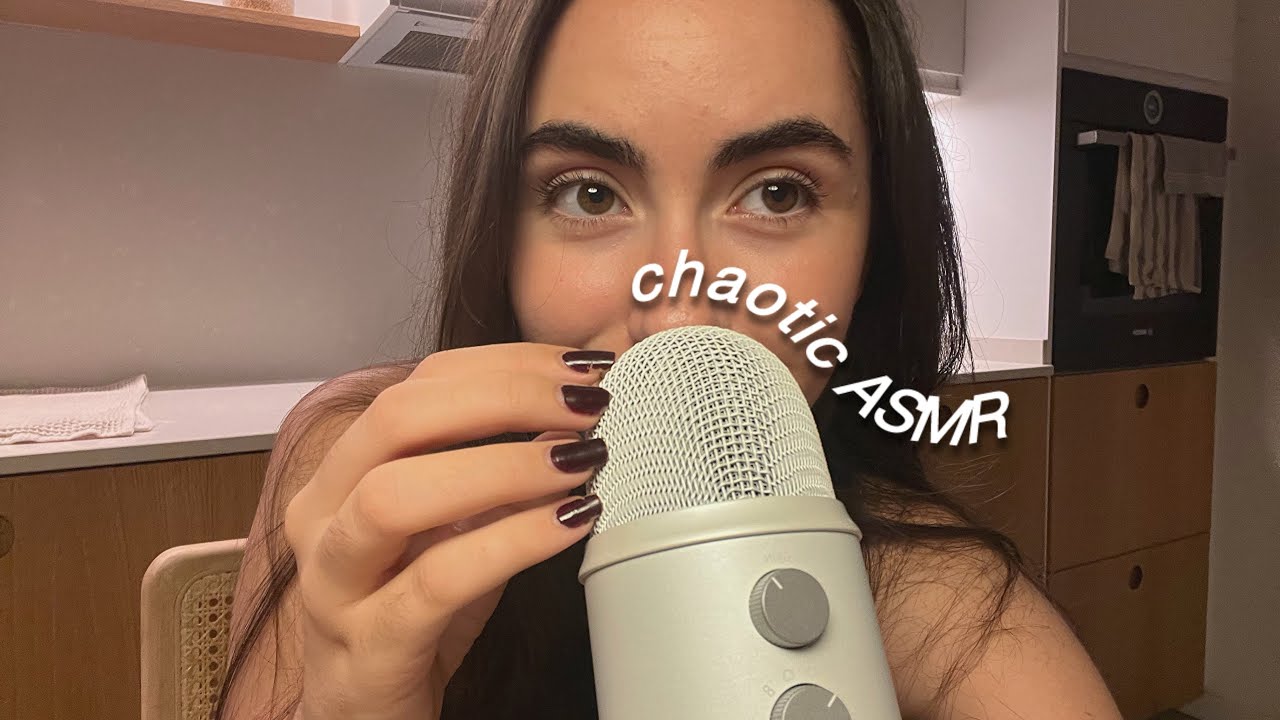 AGGRESSIVE lofi ASMR ⚡️Mic Pumping, Scratching + Fluffy Mic