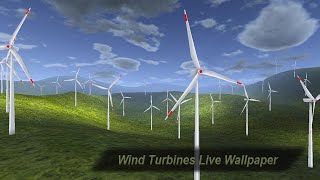 Wind Turbines 3D Live Wallpaper Free screenshot 5