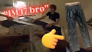 PAYING 17 YEAR OLD $6,000 FOR CHROME HEARTS PANTS