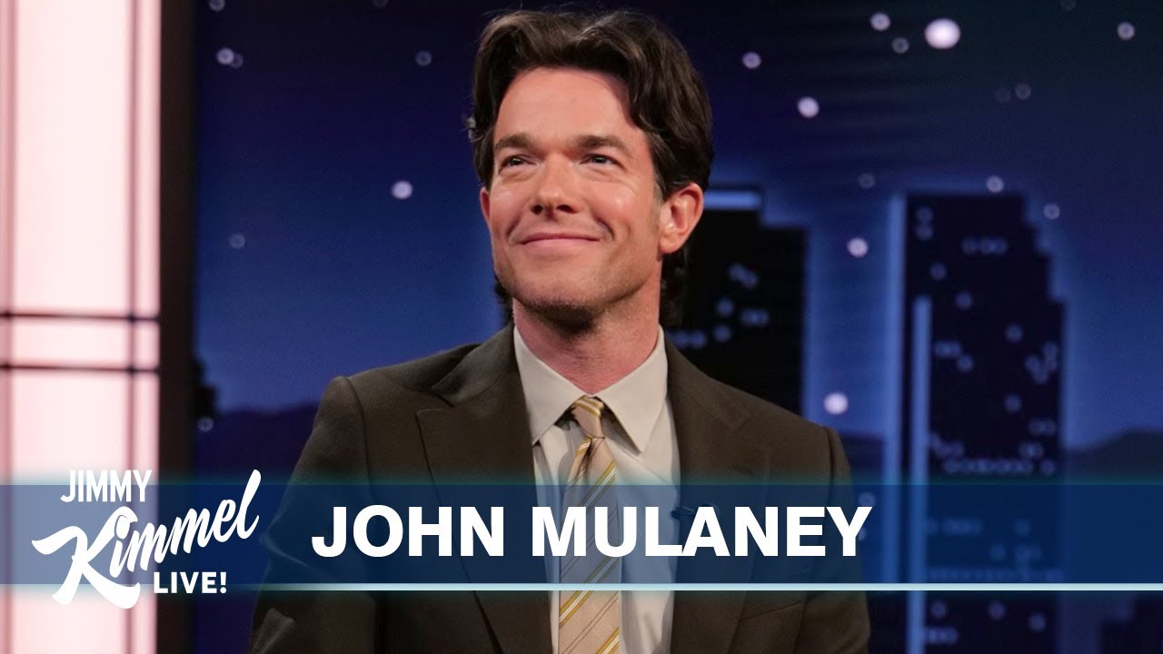 John Mulaney on David Letterman Experience His Dad Being Unfazed  Live Show Everybodys in LA