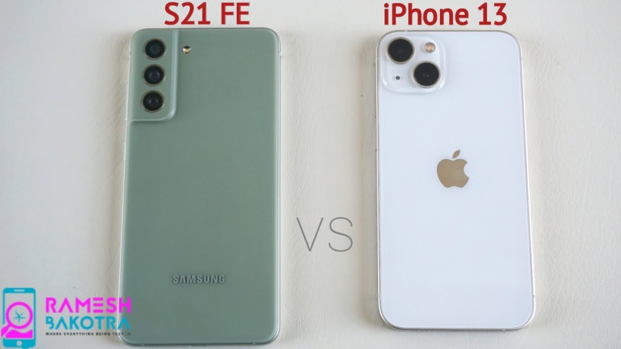 Samsung Galaxy S21 FE vs. iPhone 13: Which phone wins?