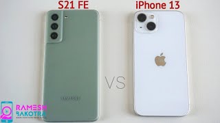 Samsung Galaxy S21 FE vs iPhone 13 SpeedTest and Camera Comparison