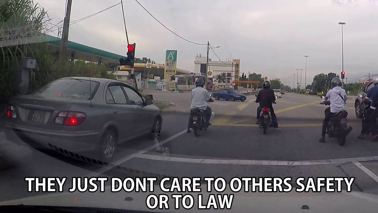 THEY JUST DONT CARE OTHERS SAFETY OR TO LAW 