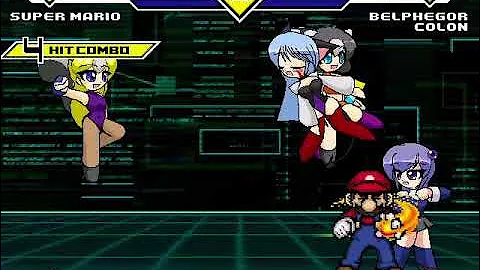 MUGEN Showdown #8: Super Mario (Me) VS Belphegor, ...