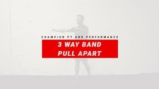 3 Way Band Pull Apart