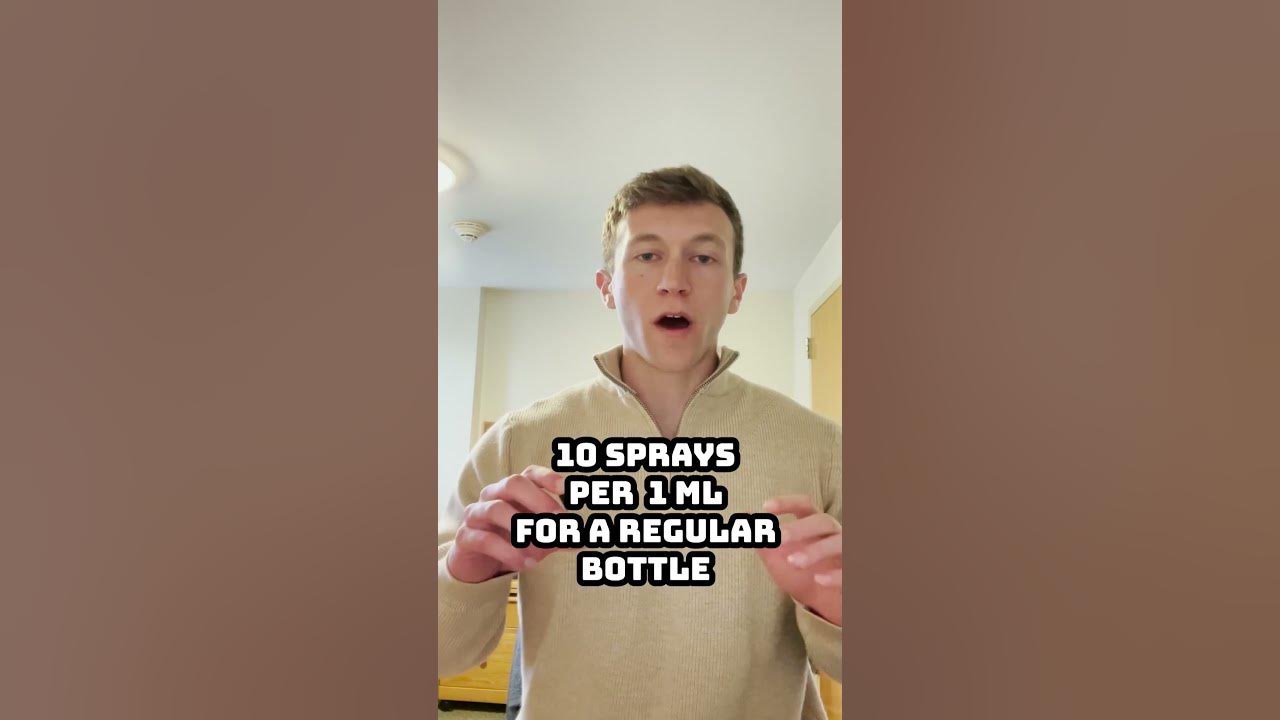 how-many-sprays-in-a-sample-shorts-perfume-sample-fragrance-youtube