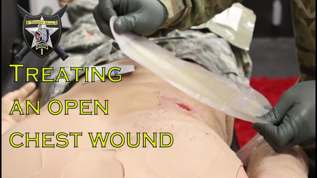 How to Deal With a Sucking Chest Wound Using Duct Tape and a Plastic Bag •  Spotter Up