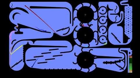 Marble Run Points Race - Race 5 & 6 of 11 - Course 3 - Video 3 - Algodoo