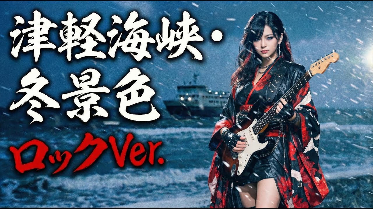 もしも石川さゆりの『津軽海峡・冬景色』をロック風にアレンジしてみたら