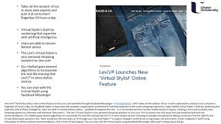 Levis Case Study