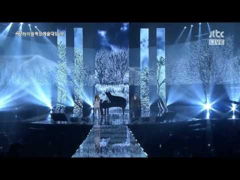 [Live HD] The One ( Chung )   Eun Ji ( A-Pink ) - A Winter Story @ Beaksang 130509