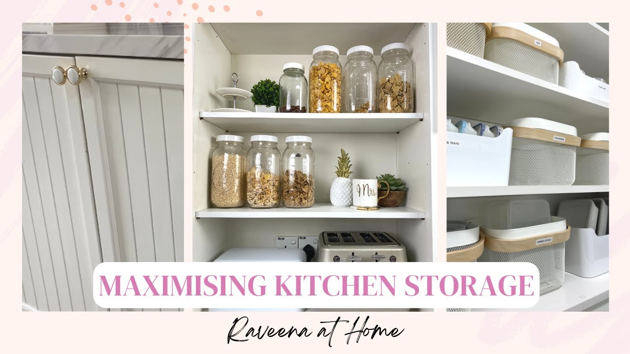 12 TIPS TO MAXIMISING KITCHEN STORAGE YouTube