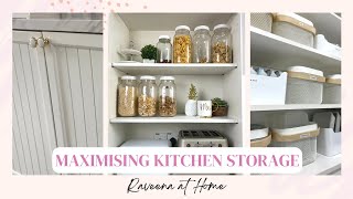 12 TIPS TO MAXIMISING KITCHEN STORAGE