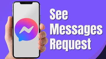 How To See Messages Request on Facebook Messenger (2024)