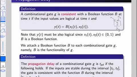 Digital Logic Design (Ch. 11 part 1): foundations of combinational circuits