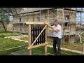 Gate posts for the veg garden | Life in Abruzzo Italy Ep 56 #restoration #abruzzo #diy