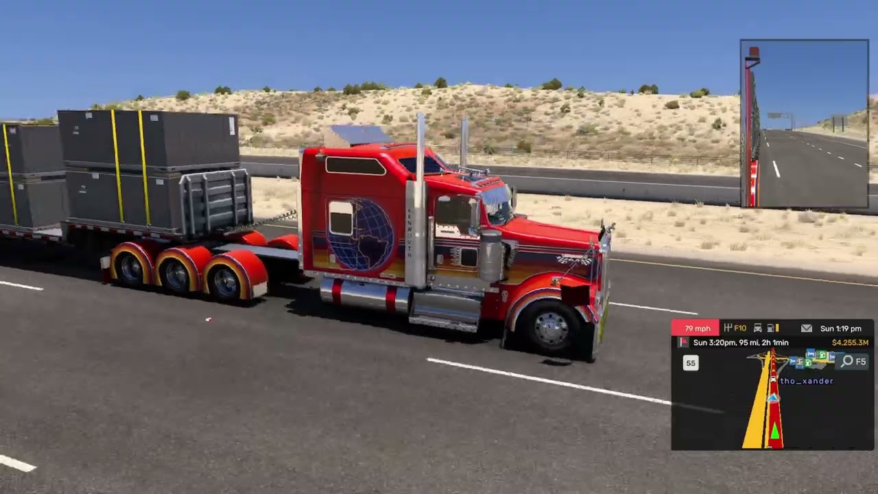 American Truck Simulator | Air Conditioning Units from Las Vegas to Los Angeles