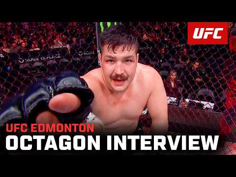 Joel Faglier Octagon Interview | UFC Edmonton