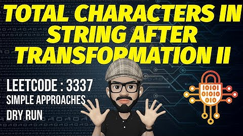Leetcode 3337 | Total Characters In String After Transformations II | leetcode POTD | leetcode Daily