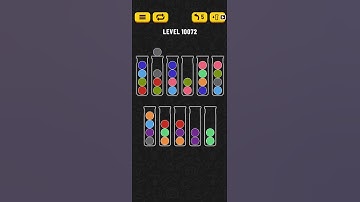 Ball Sort Puzzle Level 10072 / Water Sort Puzzle Level 10072  / all the same