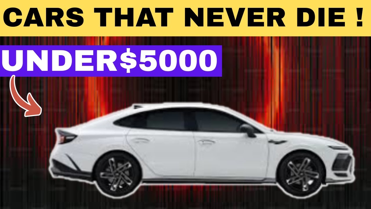 10 Cars That Last Over 500k Miles |Best Under $5,000|