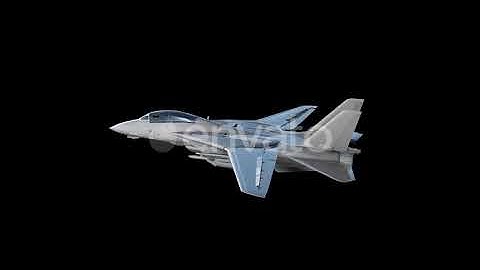 F14 Tomcat Airplane Flying | Motion Graphics - Envato elements