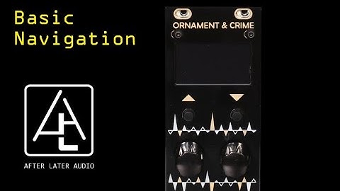 Ornament and Crime: Basic Controls for both Firmware