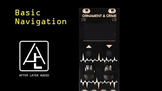 After Later Audio　Ornament & Crime After Later Audio uO_C 1U Micro Ornament & Crime Module