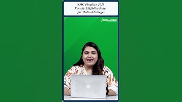 NMC Finalizes 2025 Faculty Eligibility Rules for Medical Colleges #nmc #medicalcolleges #nmc2025