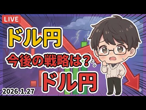 【FX ライブ 配信】ドル円のリアルタイムチャート分析　いつから買える？　#331