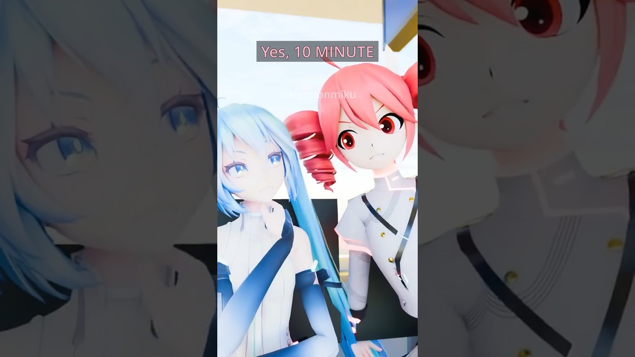MELOLOID: 10 minutes #talkloid #vocaloid #meloloid #mmd #blender #miku