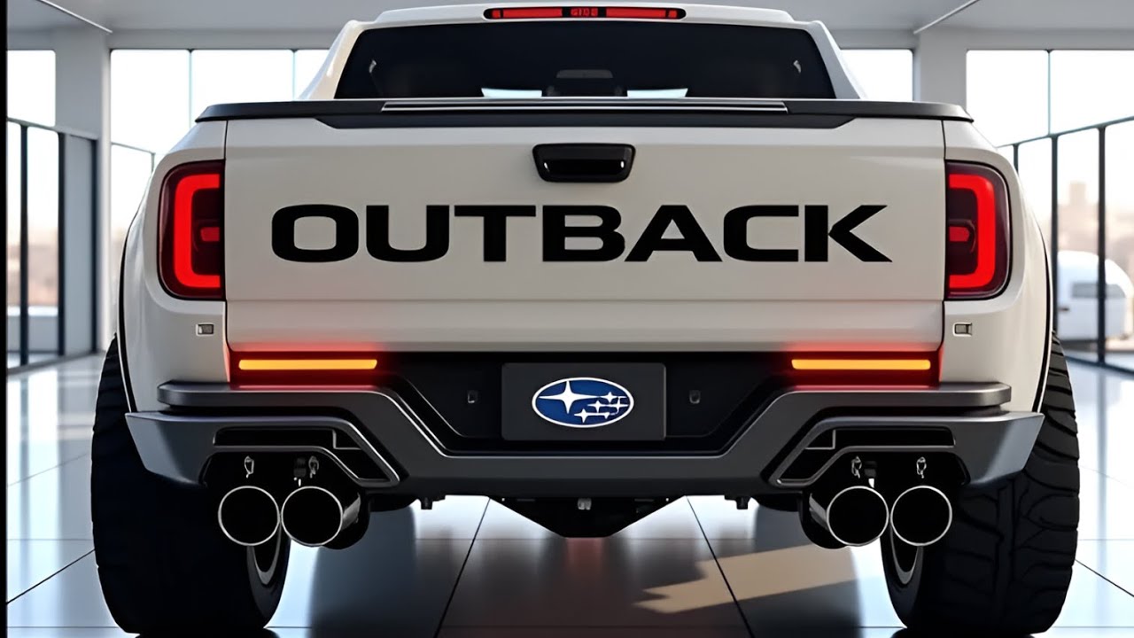 Грузовик или внедорожник? Пикап Subaru Outback 2026 года меняет всё.