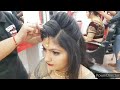 easy party & wedding hairstyle step by step for beginners/Pooja Chaudhary khushi makeovers